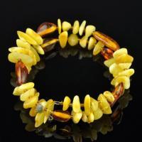 Браслет Янтарь "Пружинка"  арт. НЯН-бП203