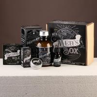 Набор шампунь, масло и воск для усов и бороды "Men's box" (11 х 13 х 19,5 см)