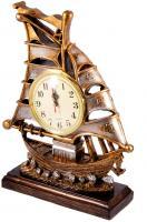 Часы интерьерные с будильником "Корабль" (22 х 20 см)