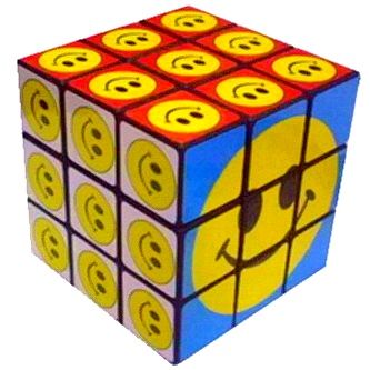 Кубик-рубик "Смайл" (5,5х 5,5х 5,5 см)