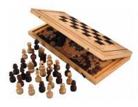 Набор настольных игр 3 в1: шахматы, шашки, нарды" (30 х 16 х 5 см)