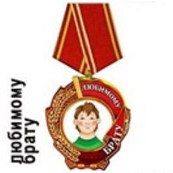 Медаль "Любимому брату" (арт. - М 494)