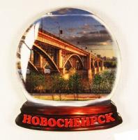 Магнит шар «Новосибирск. мост»