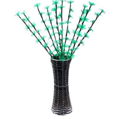 Светодиодная ваза "Цветок сакуры" (80 × 16 см. зеленый)