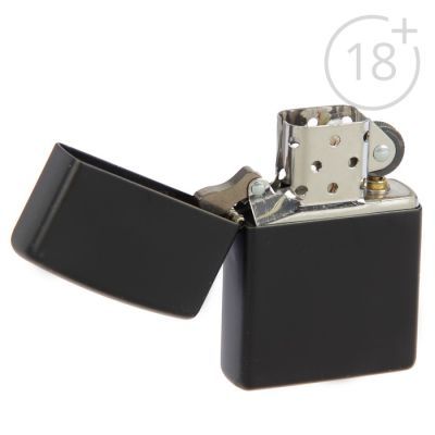 Зажигалка ZIPPO 218 Classic с покрытием Black Matte