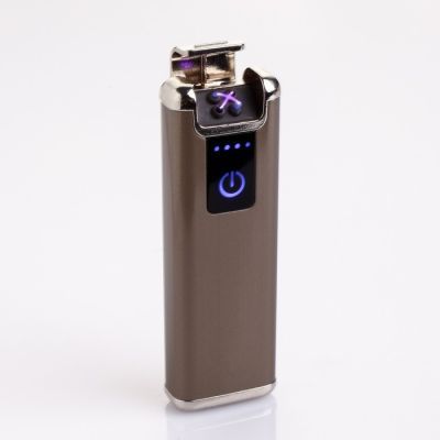 Зажигалка электронная "Гераброн", дуговая, 8х2.5 см, микс