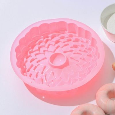 Форма для выпечки Доляна «Хризантема», d=22 см, цвет МИКС