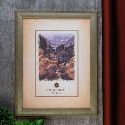 Фоторамка пластик "Адела слоновая кость" 30х40 см