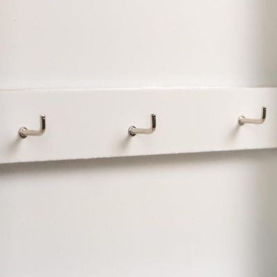 Ключница дерево "Домик с розовым садом" 30х22х6 см