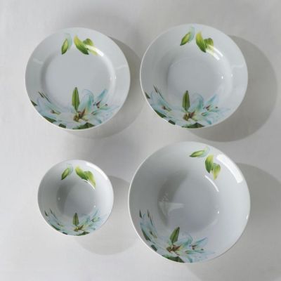 Сервиз столовый «Идиллия. Цветущая лилия», 36 предметов, 2 вида тарелок