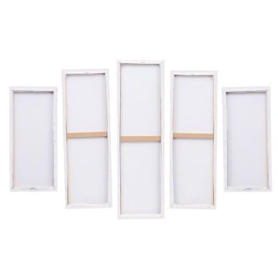 Модульная картина "Маковый букет" (2-23х52; 2-24х70; 1-24х80) 120х80см