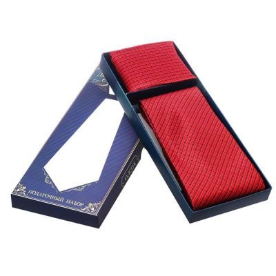 Подарочный набор: галстук и платок "Дорогому папе"