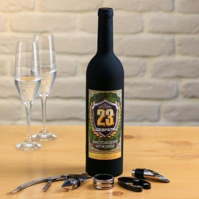 Набор для вина "23 февраля"