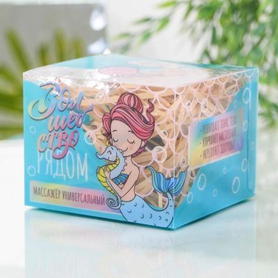 Массажёр «Волшебство рядом», осьминог, 9,5 х 9 см