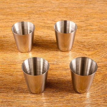 Набор стопок, серия: 23 Февраля, 4 шт × 30 мл, стопка 4 х 3.5 см