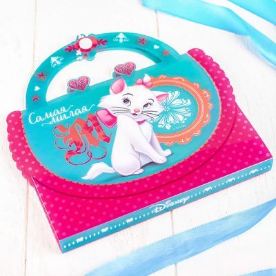 Фотоальбом-сумочка на 36 фото "Самая милая", Кошечка Мари,