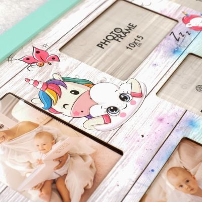 Фоторамка МДФ на 6 фото 52х36 см