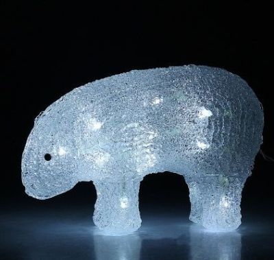 Фигура акрил. "Мишка" (20х10 см.)