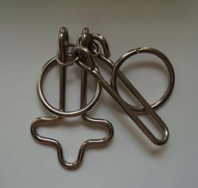 Головоломка металлическая-5