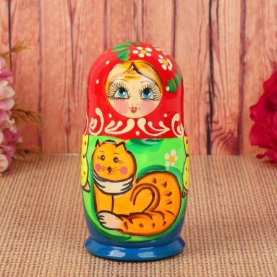 Матрёшка "Подворье", 5 в 1