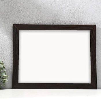 Фоторамка МДФ "Розовая орхидея" 30х40 см, венге