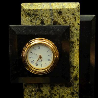 Визитница «Стелла»: подставка для ручки, глобус, часы