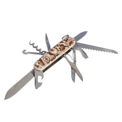 Нож перочинный VICTORINOX Huntsman Desert Camouflage 1.3713.941, 91 мм, 15 функций