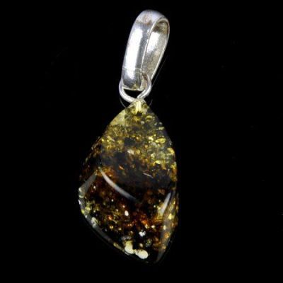 Кулон Янтарь "Золотой дождь" арт.ЯК-022