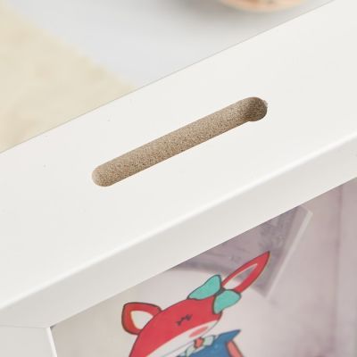 Копилка интерьерная пластик "Лисичка с мороженым" 17х12х3,8 см