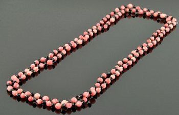 Бусы Коралл, хрусталь "Астро" арт. П2948