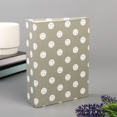 Фотоальбом на 100 фото 10х15 см "Смайлы" МИКС 16,5х12,5х5 см