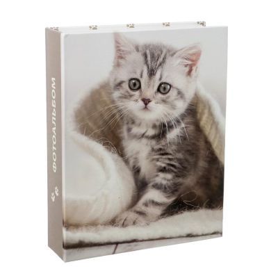 Фотоальбом на 200 фото 10х15 см Pioneer Puppies and kittens