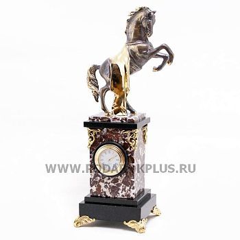 Часы "Конь с попоной" камень креноид