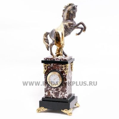Часы "Конь с попоной" камень креноид