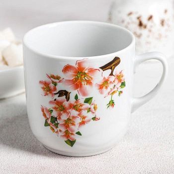 Кружка «Яблоневый цвет», 350 мл