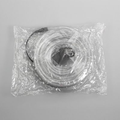 Световой шнур Luazon Lighting 10 мм, IP44, 10 м, 24 LED/м, 220 В, 8 режимов, свечение тёплое белое