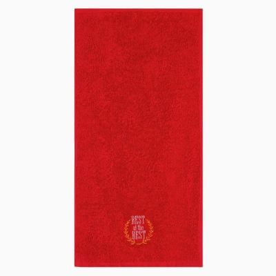 Полотенце махровое "Больших побед" 30х60 см, 100% хлопок 340г/м2