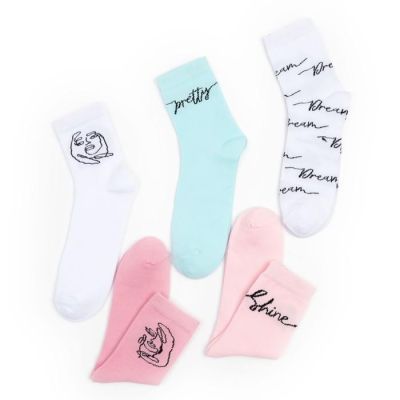 Набор женских носков KAFTAN "Pretty“ 5 пар, р. 36-39 (23-25 см)