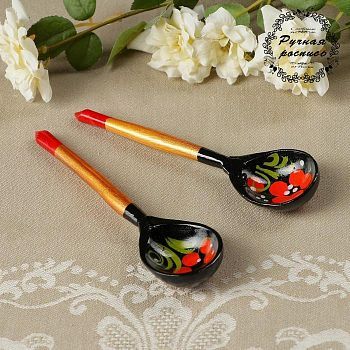 Ложка «Чернушка», 14,7×3,5 см, микс
