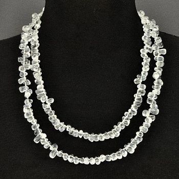 Бусы Горный  Хрусталь "Облепиха" арт.П2771