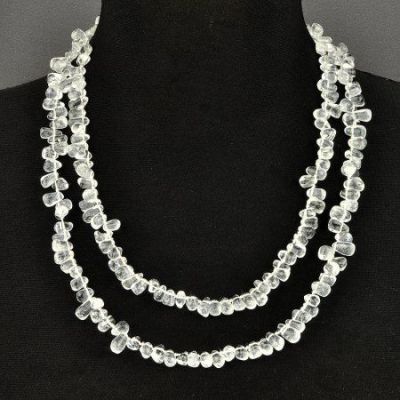 Бусы Горный  Хрусталь "Облепиха" арт.П2771