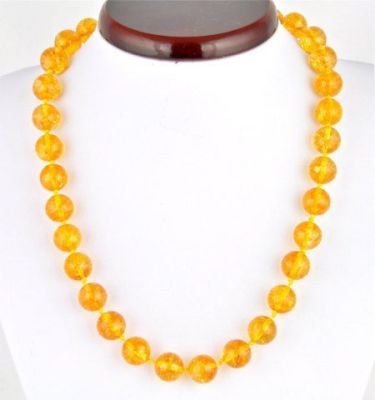 Бусы Цитрин "Классика №12" арт.НЦТ-1(12)-48-1