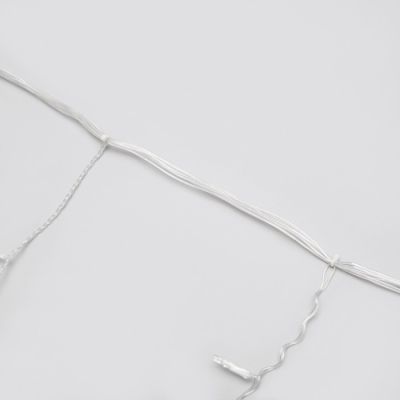 Гирлянда «Бахрома-арка» 2.5 × 1.2 м с насадками «Звёзды», IP20, прозрачная нить, 136 LED, свечение мульти, 8 режимов, 220 В