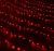 Гирлянда уличная "Дождь" (Ш:2 м,В:3 м., нить тёмная, красный)