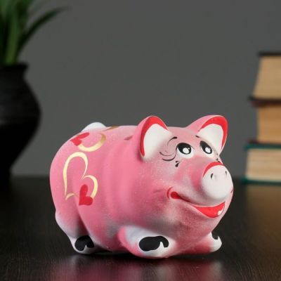 Копилка "Свинка" 8х14см