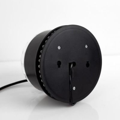 Световой прибор «Вокруг сферы» 12 см, свечение RGB, 220 В, чёрный
