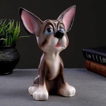 Копилка "Собака Чихуахуа", 23,5х16х12см