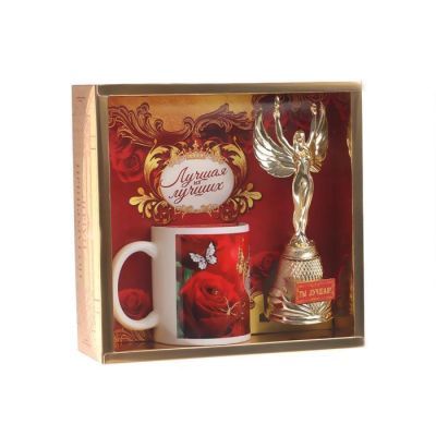 Подарочный набор «Лучшая бабушка на свете», (ника, кружка) 23 х 8,5 х 23 см