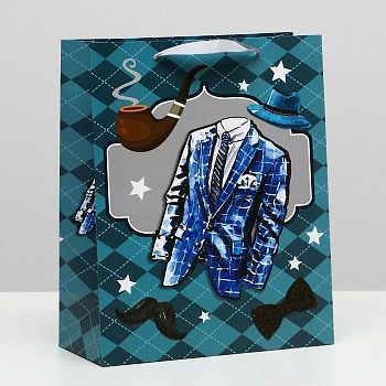 Пакет ламинированный, 26 x 32 x 12 см