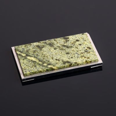 Визитница "Джентльмен", 9,3х6 см, серпент